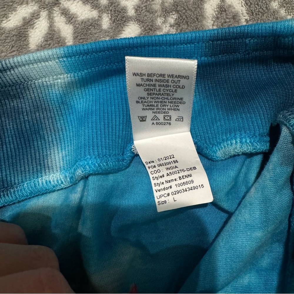 LOGO by‎ Lori Goldstein Benni Beach to Street Tie-Dye Midi Skirt Large Beachy - Picture 6 of 12